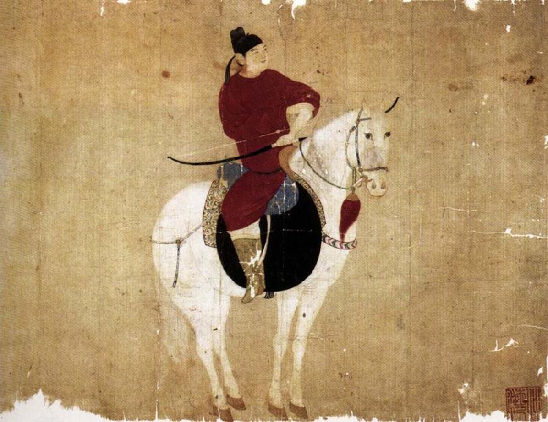 unknow artist Youn Nobleman on Horseback oil painting picture